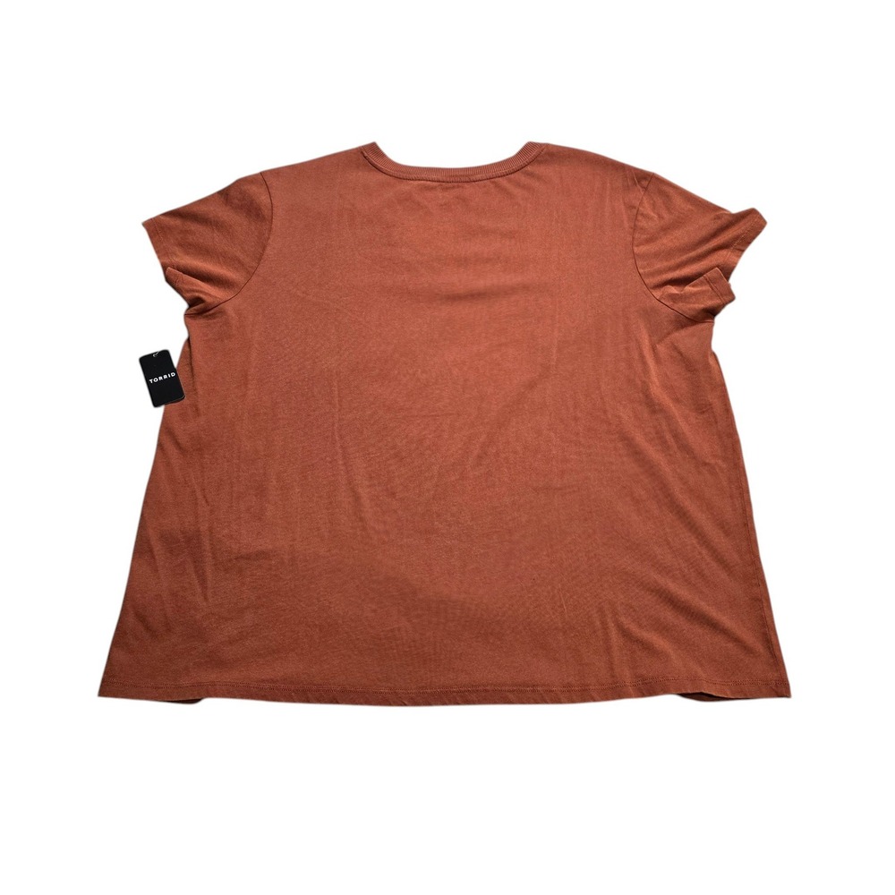 Torrid Women's Heritage Rust/ Burt Orange Soft Short Sleeve T-Shirt Torrid 0/ L - Picture 2 of 8